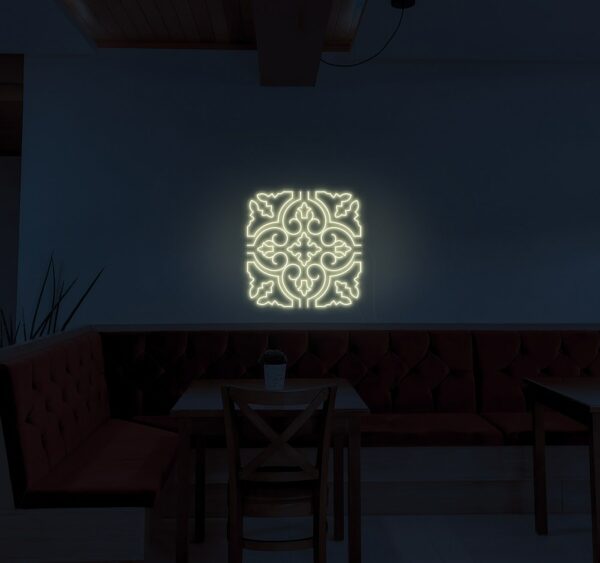 tile neon sign
