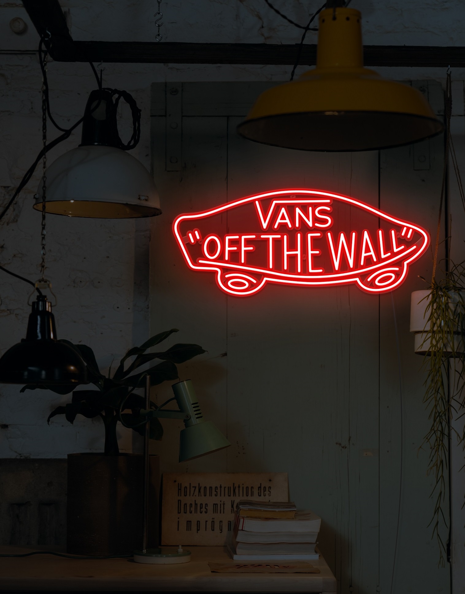 vans neon signs