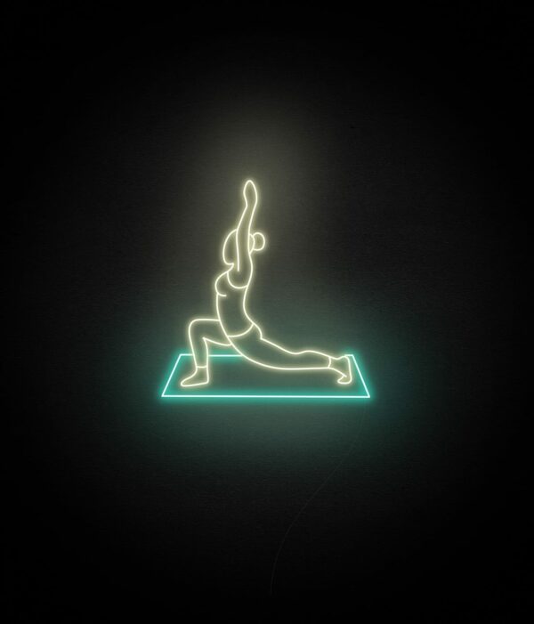 yoga neon light