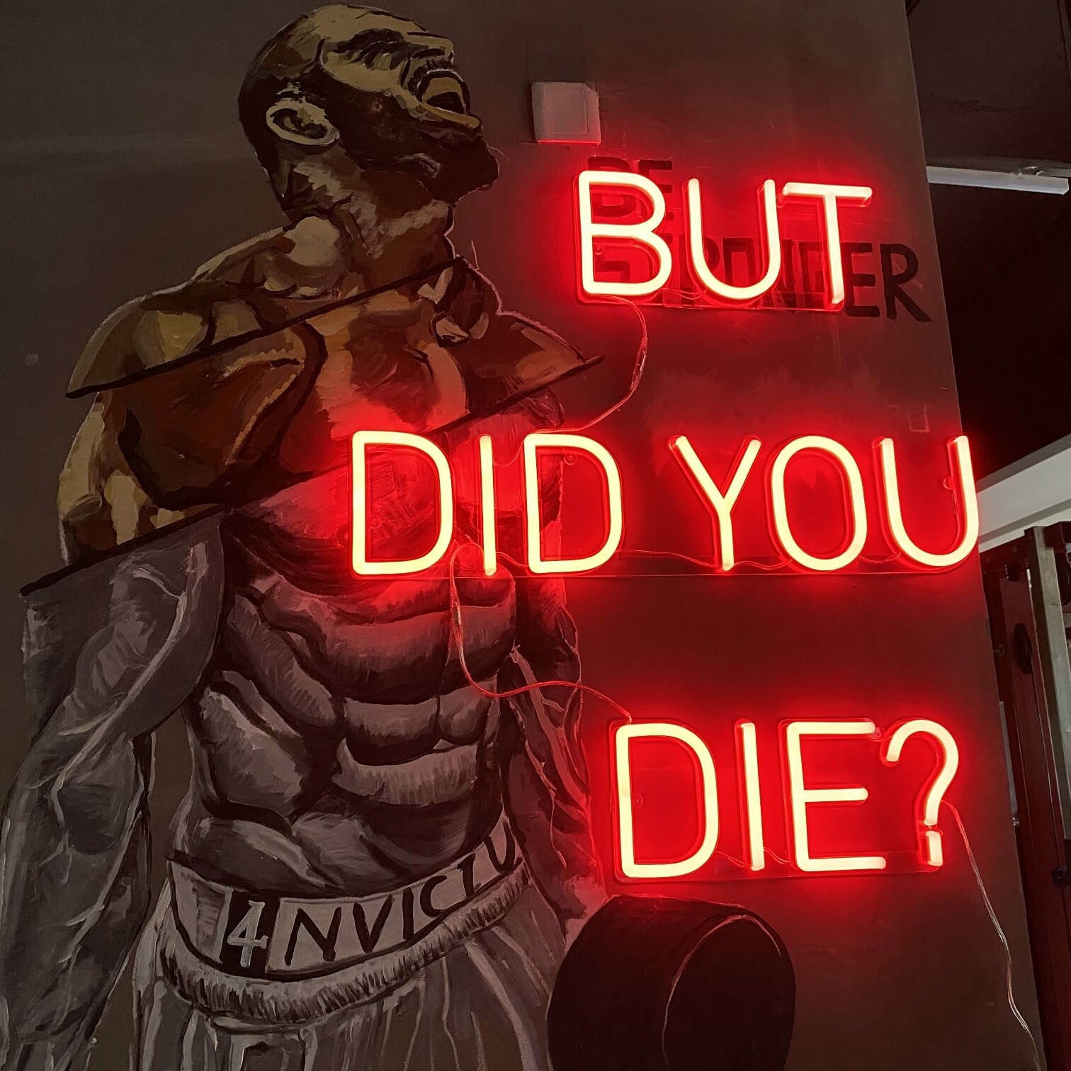 custom LED neon signs for gyms and workout places