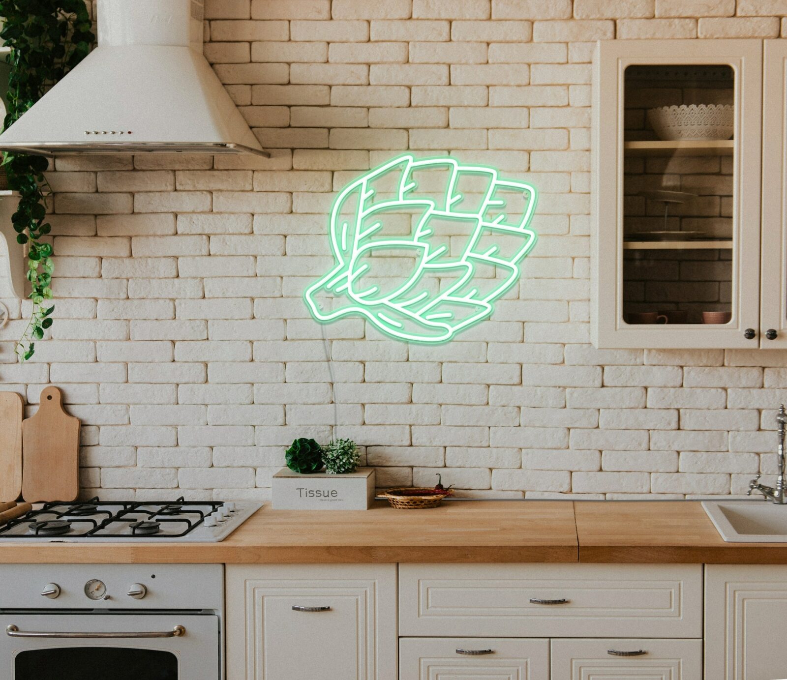 Artichoke neon sign