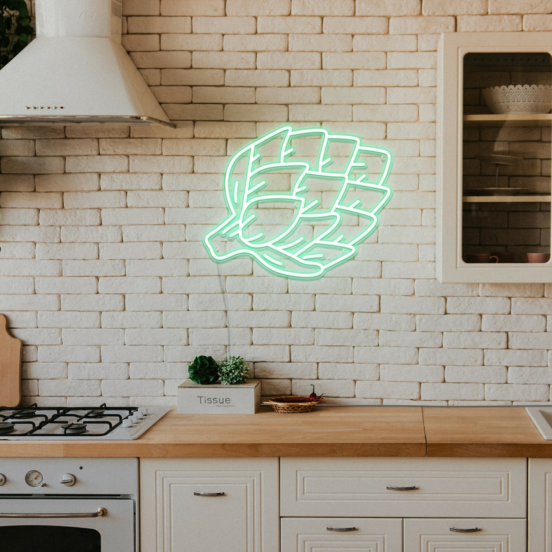 Artichoke neon sign