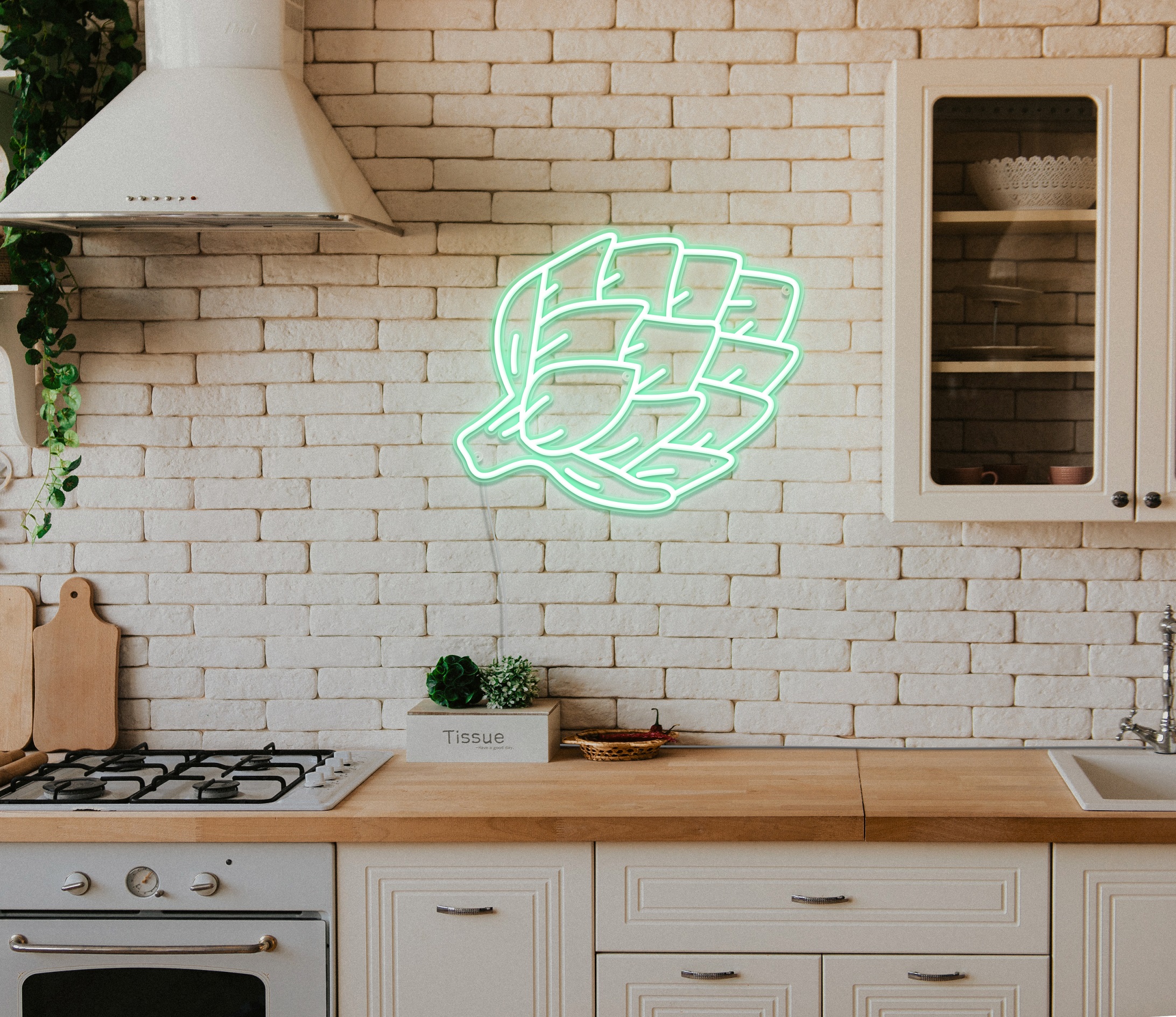 Artichoke neon sign