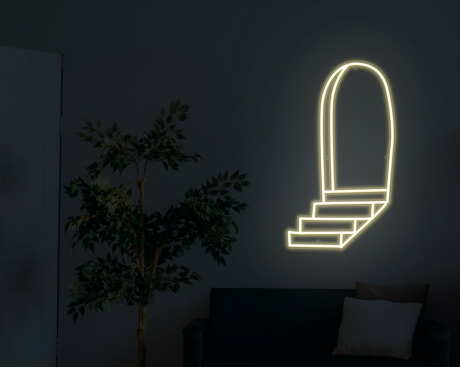 Grand Entrance neon light