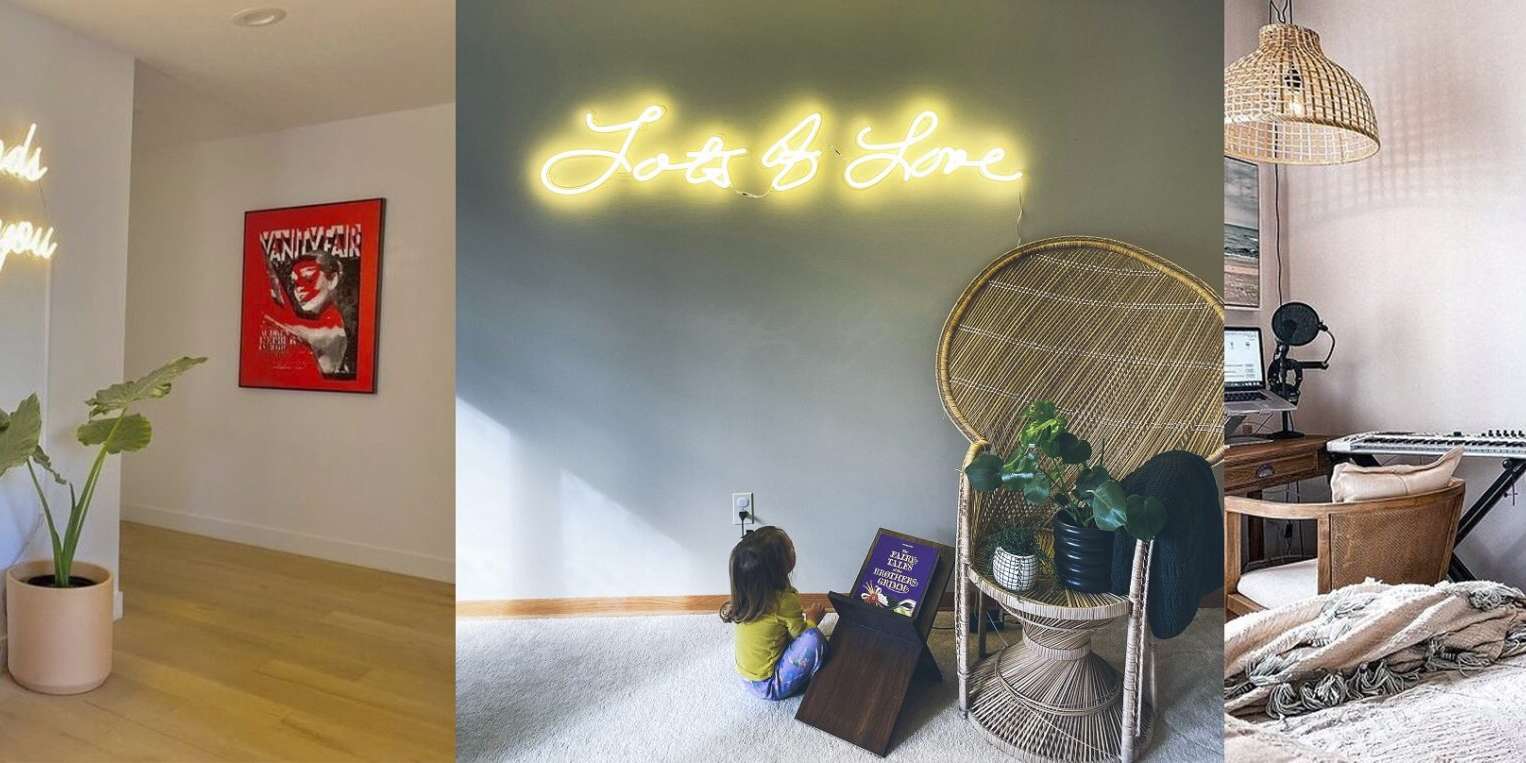 incorporate neon into home