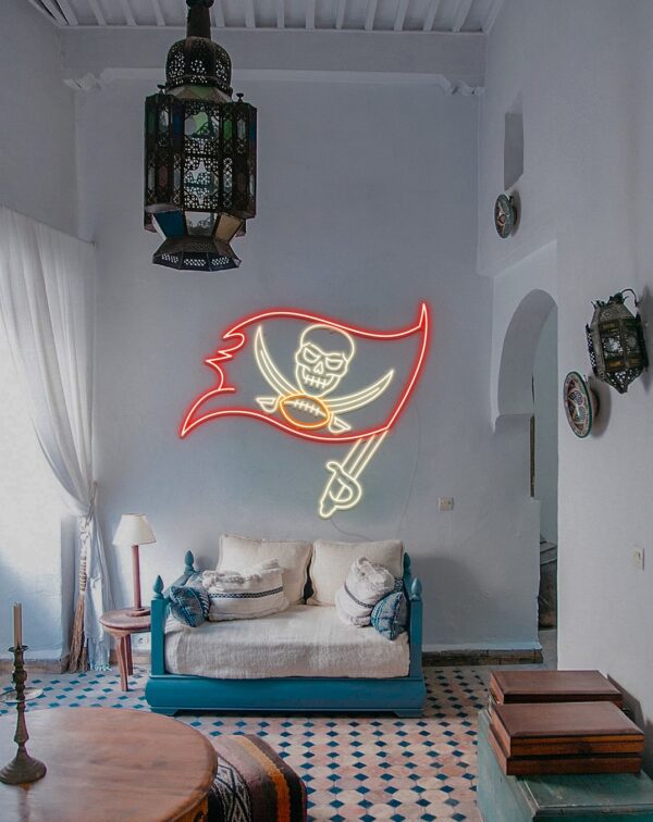 Tampa Bay Buccaneers neon sign