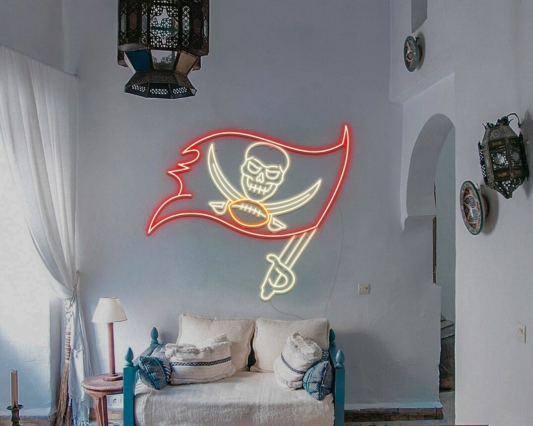 Tampa Bay Buccaneers neon sign