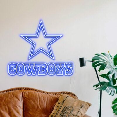 dallas cowboy custom neon