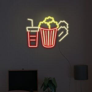 home theater custom neon signs