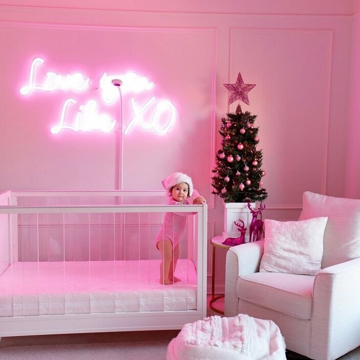 baby nursery neon sign