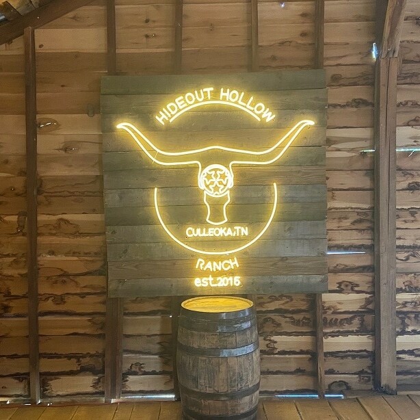 business logo neon sign