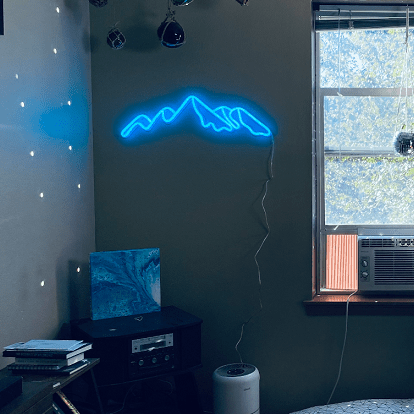 neon sign wall art