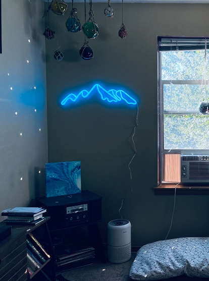 neon sign wall art