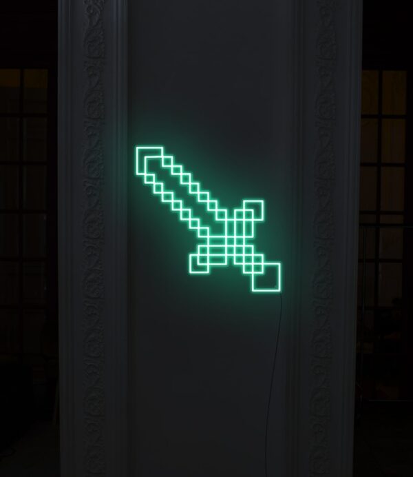 Minecraft neon sign