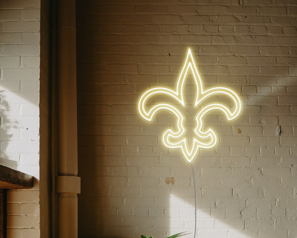 New Orleans saints neon signs