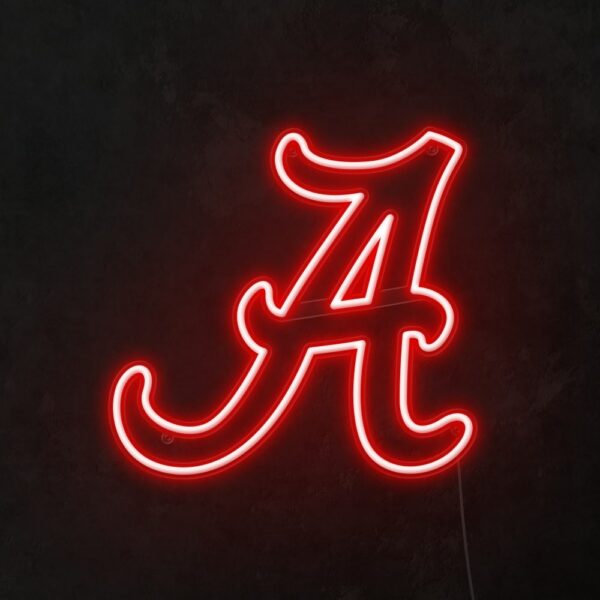college football neon sign Alabama