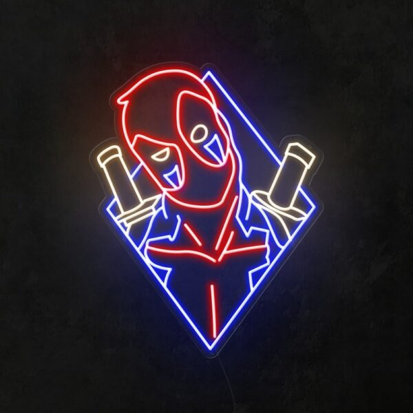 deadpool neon sign