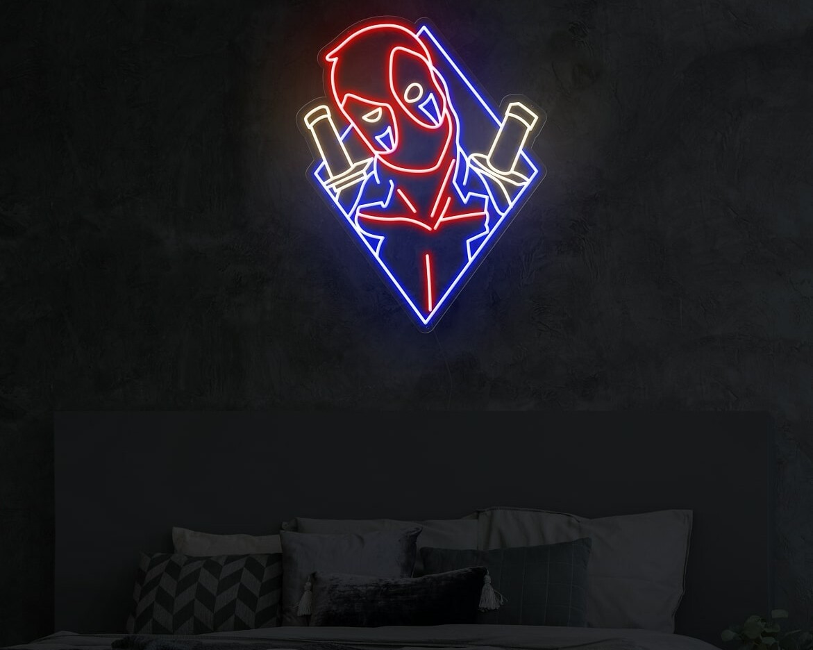 deadpool neon signs