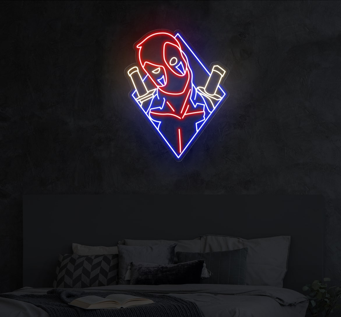 deadpool neon signs