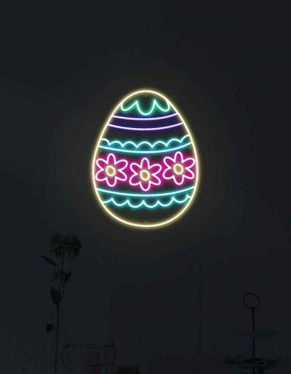 easter neon sign