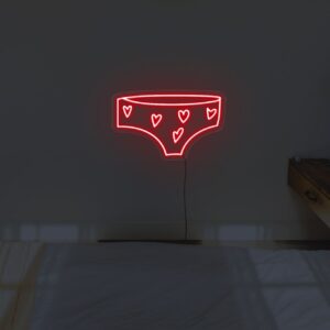 neon sign for girl