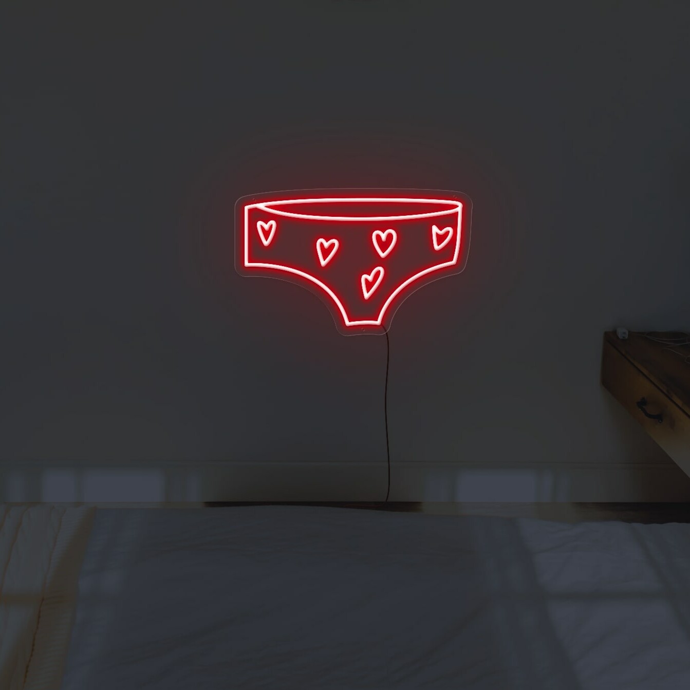 neon sign for girl
