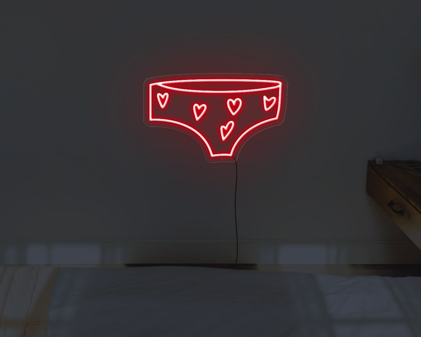 neon sign for girl