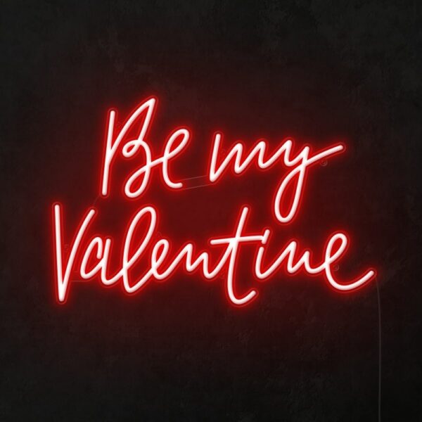 neon sign for valentine