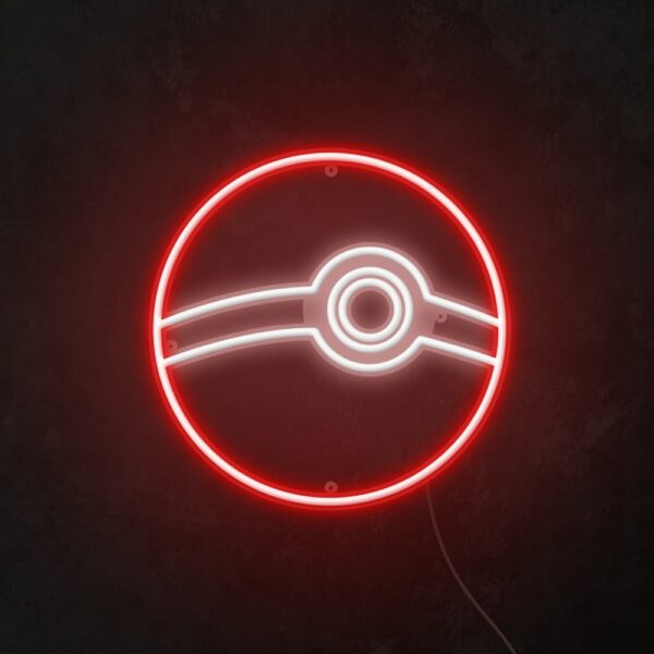 pokemon neon sign