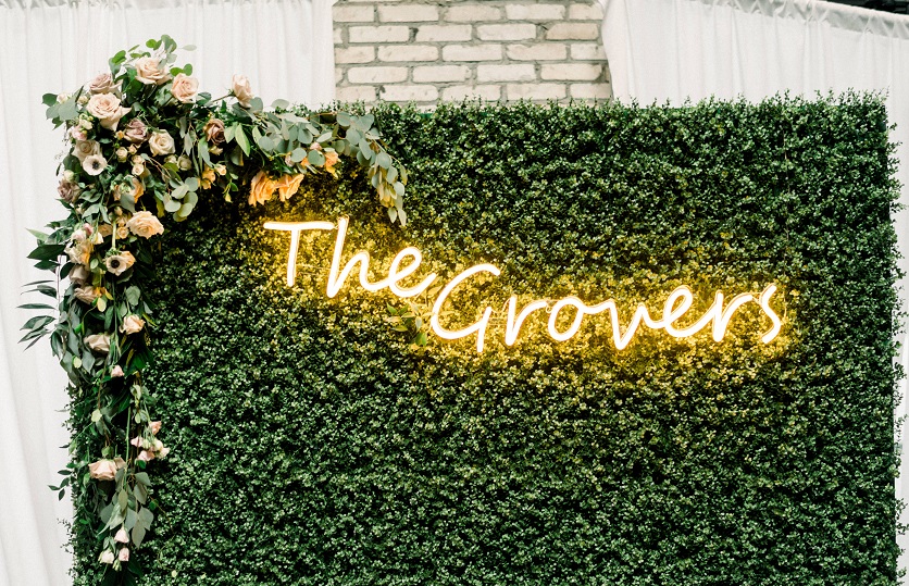 custom wedding sign