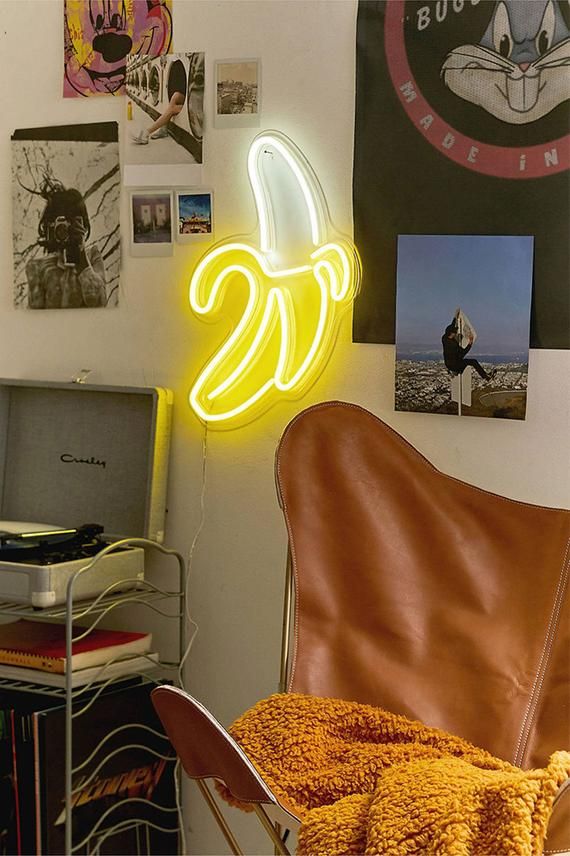 Banana Shaped Neon Signs