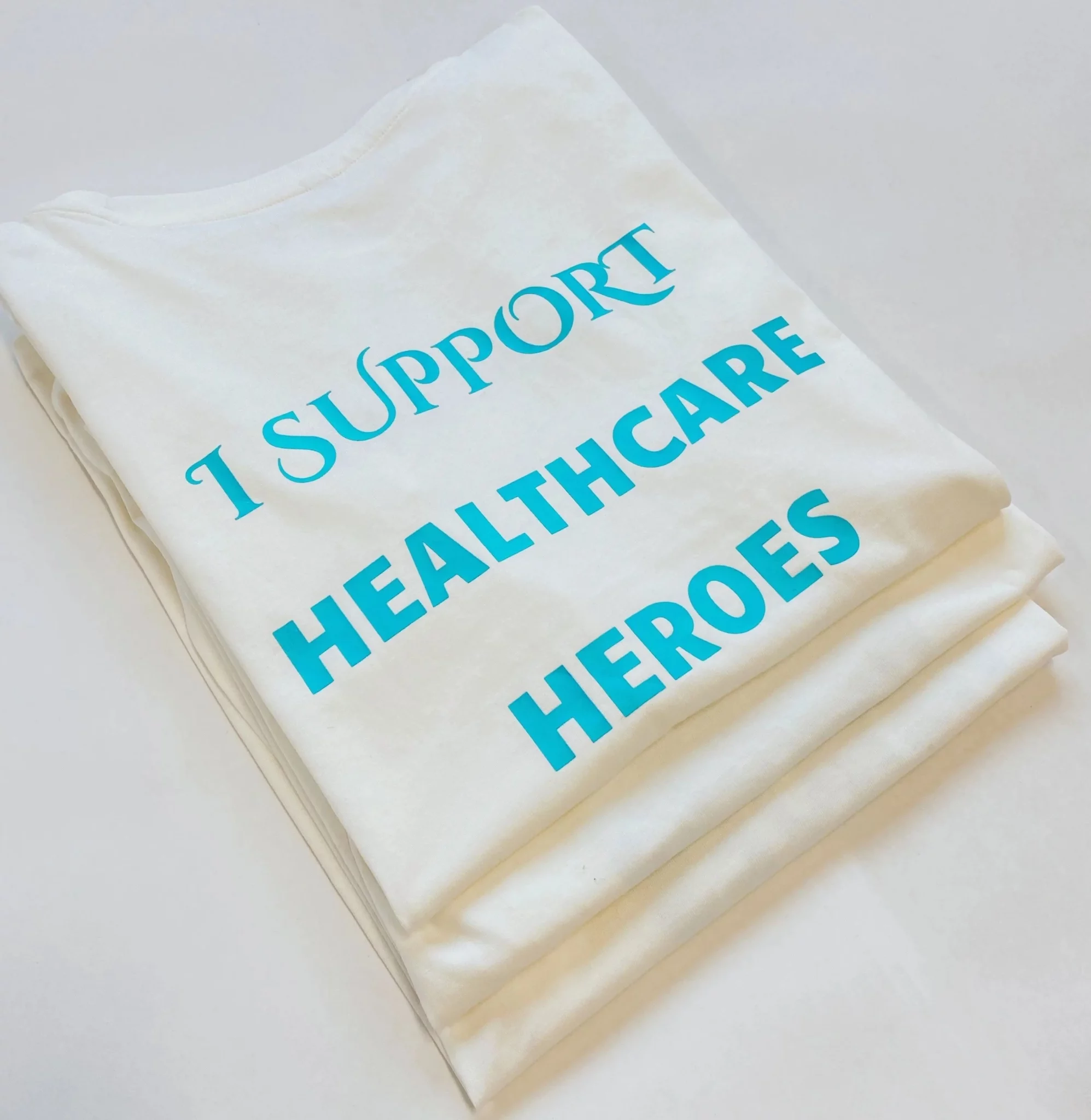 Echo Neon Limited Edition <br> I Support Healthcare Workers T-shirt - Image 4