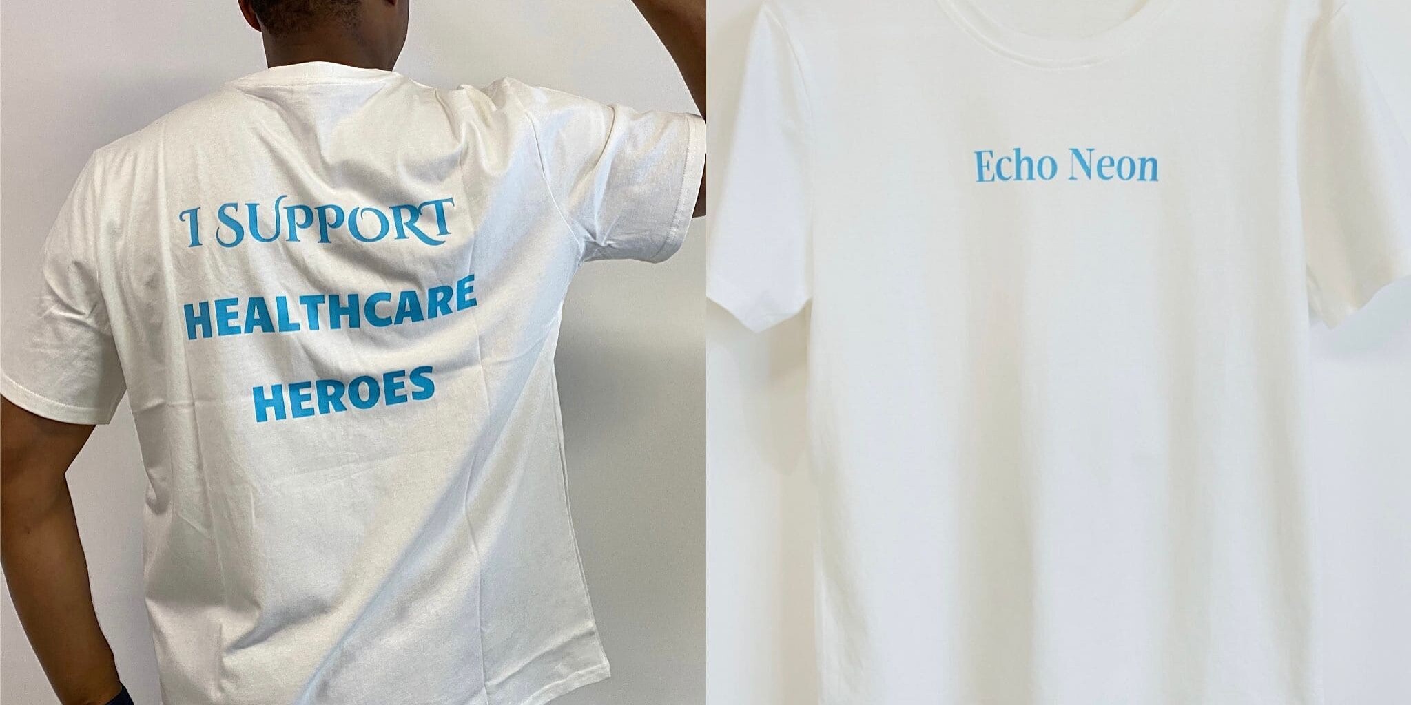 echo neon T shirt