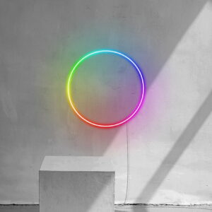 RGB circle neon