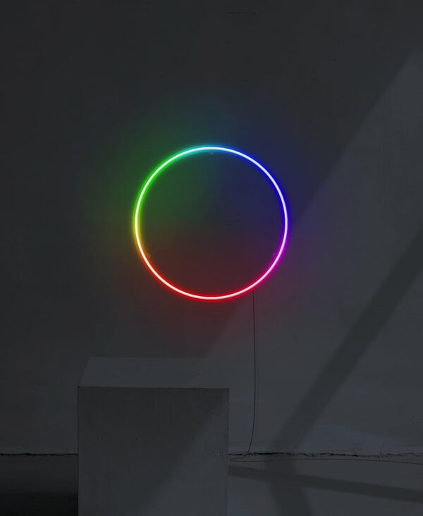 RGB ring neon sign