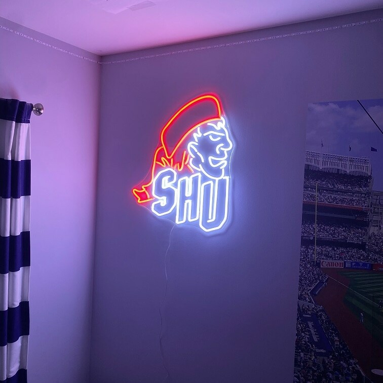 bedroom neon light