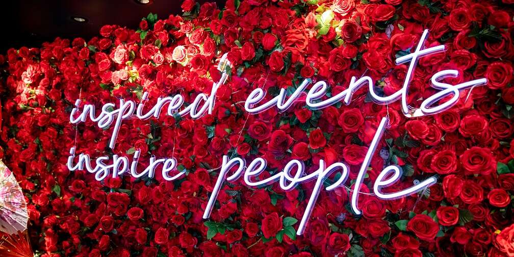 event decor neon sign