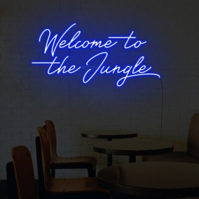 welcome to the jungle neon signs