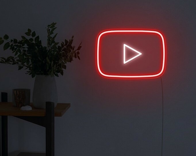 youtube neon light