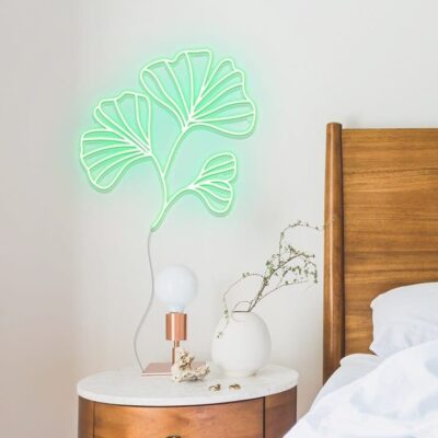 Ginkgo Leaves Neon Sign - Image 2