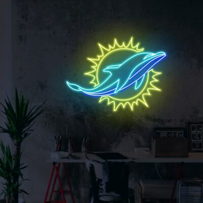 Miami Dolphins neon light sign