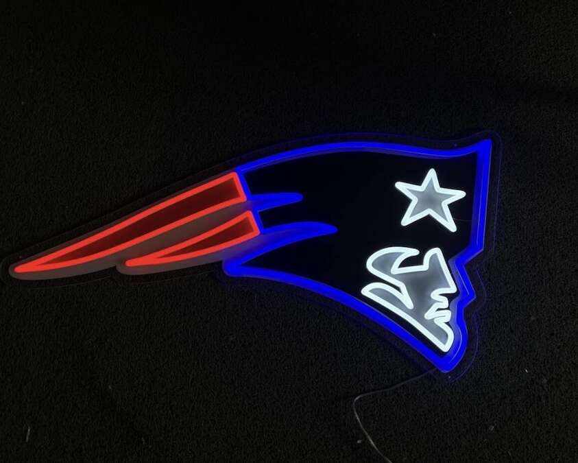 New England Patriots Neon Light football neon sign