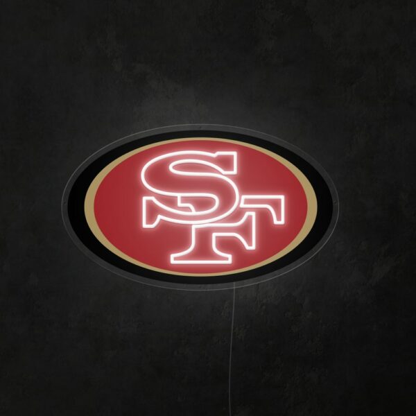 San Francisco 49ers neon light sign