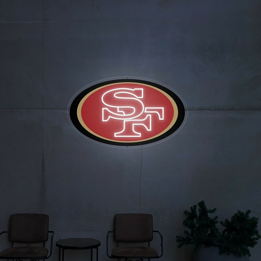 San Francisco 49ers neon light