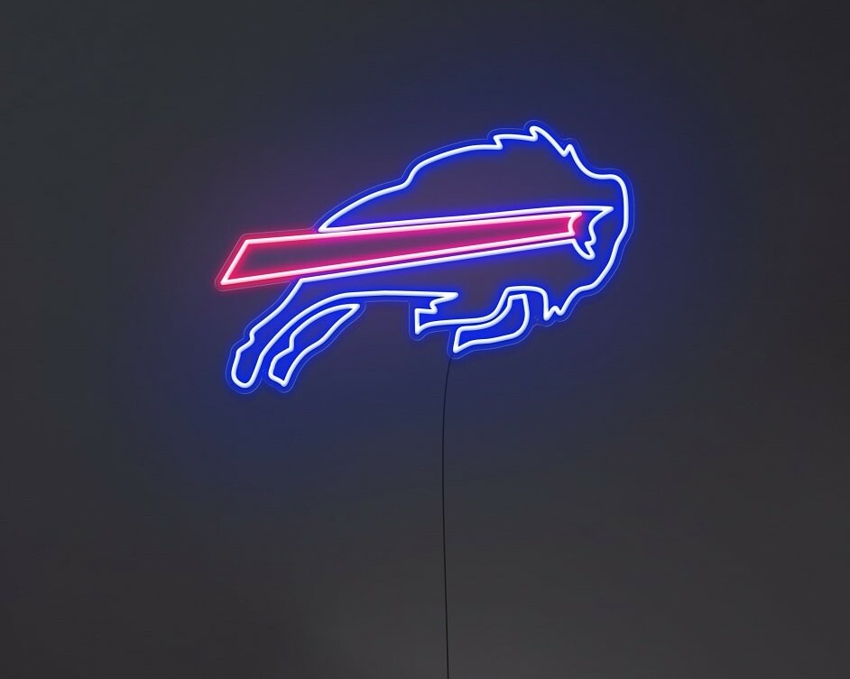 buffalo bills neon light