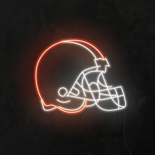 cleveland browns neon light sign