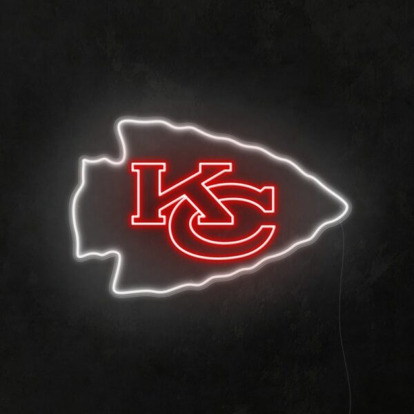 kansas city chiefs neon light