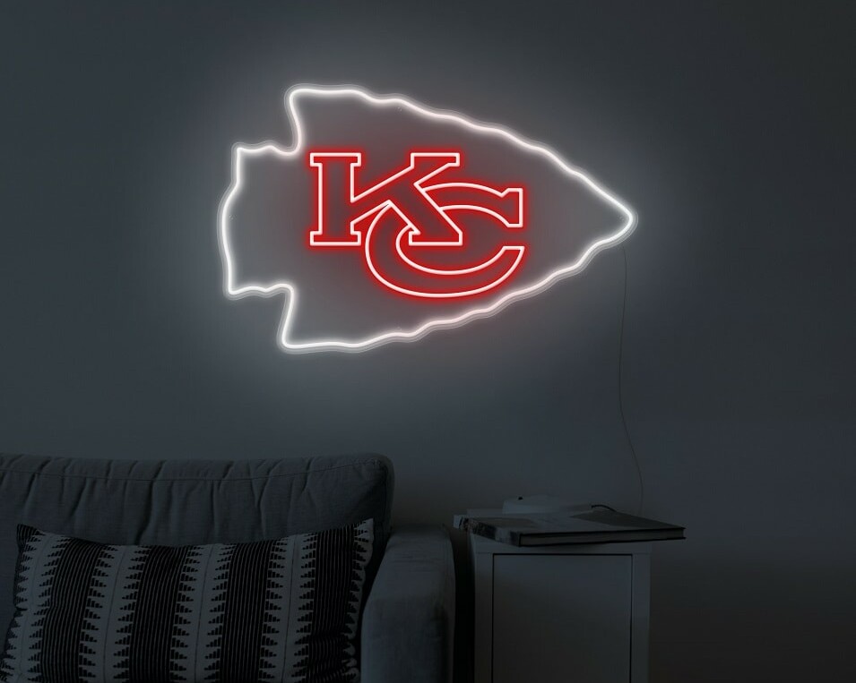 kansas city chiefs neon lights