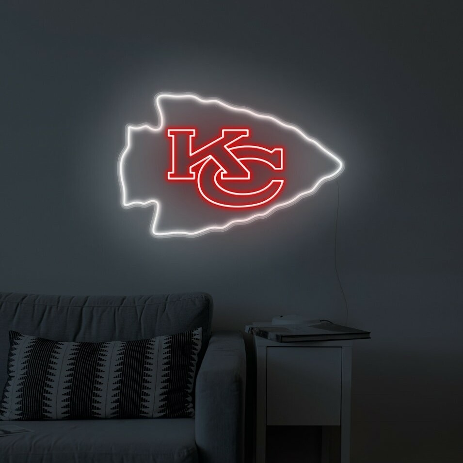 kansas city chiefs neon lights