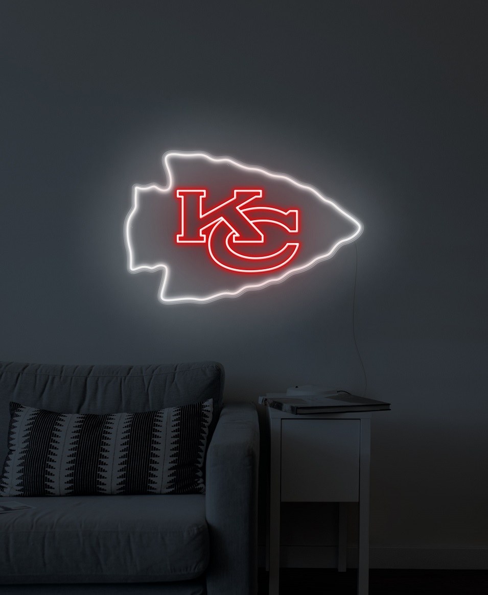 kansas city chiefs neon lights